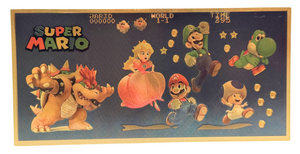 SUPER MARIO: LUIGI NOVELTY GOLD FOIL NOTES