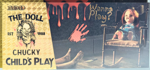 $100 CHILD'S PLAY: CHUCKY NOVELTY GOLD FOIL NOTES