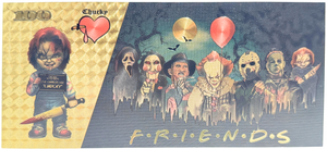 $100 CHILD'S PLAY: CHUCKY NOVELTY GOLD FOIL NOTES
