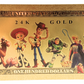 $100 TOY STORY: DONKEY NOVELTY GOLD FOIL NOTES