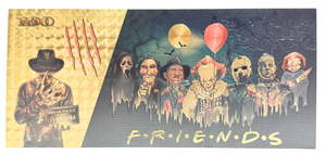 $100 A NIGHTMARE ON ELM STREET: FREDDY KRUEGER NOVELTY GOLD FOIL NOTES