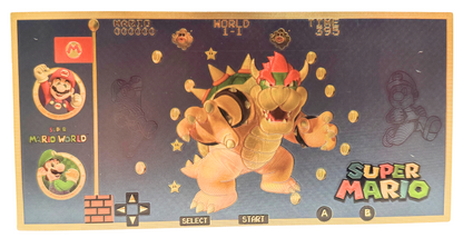 SUPER MARIO: BOWSER NOVELTY GOLD FOIL NOTES