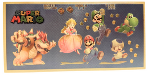 SUPER MARIO: BOWSER NOVELTY GOLD FOIL NOTES