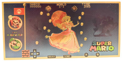 SUPER MARIO: PRINCESS PEACH NOVELTY GOLD FOIL NOTES