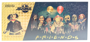 $100 SAW: JIGSAW NOVELTY GOLD FOIL NOTES