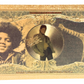 MICHAEL JACKSON 1 MILLION NOVELTY GOLD FOIL NOTES