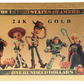 $100 DISNEY TOY STORY: BUZZ LIGHTYEAR NOVELTY GOLD FOIL NOTES