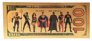 $100 DC COMICS: GREEN LANTERN NOVELTY GOLD FOIL NOTES