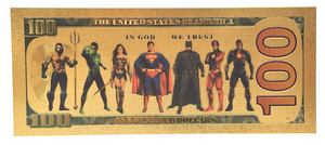 $100 DC COMICS: THE FLASH NOVELTY GOLD FOIL NOTES
