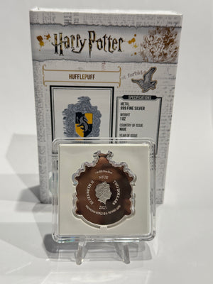 [AUCTION ONLY] 2021 1 OZ FINE SILVER COIN – HARRY POTTER HOGWARTS HUFFLEPUFF CREST