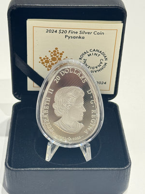 [AUCTION ONLY] 2024 $20 FINE SILVER COIN – PYSANKA