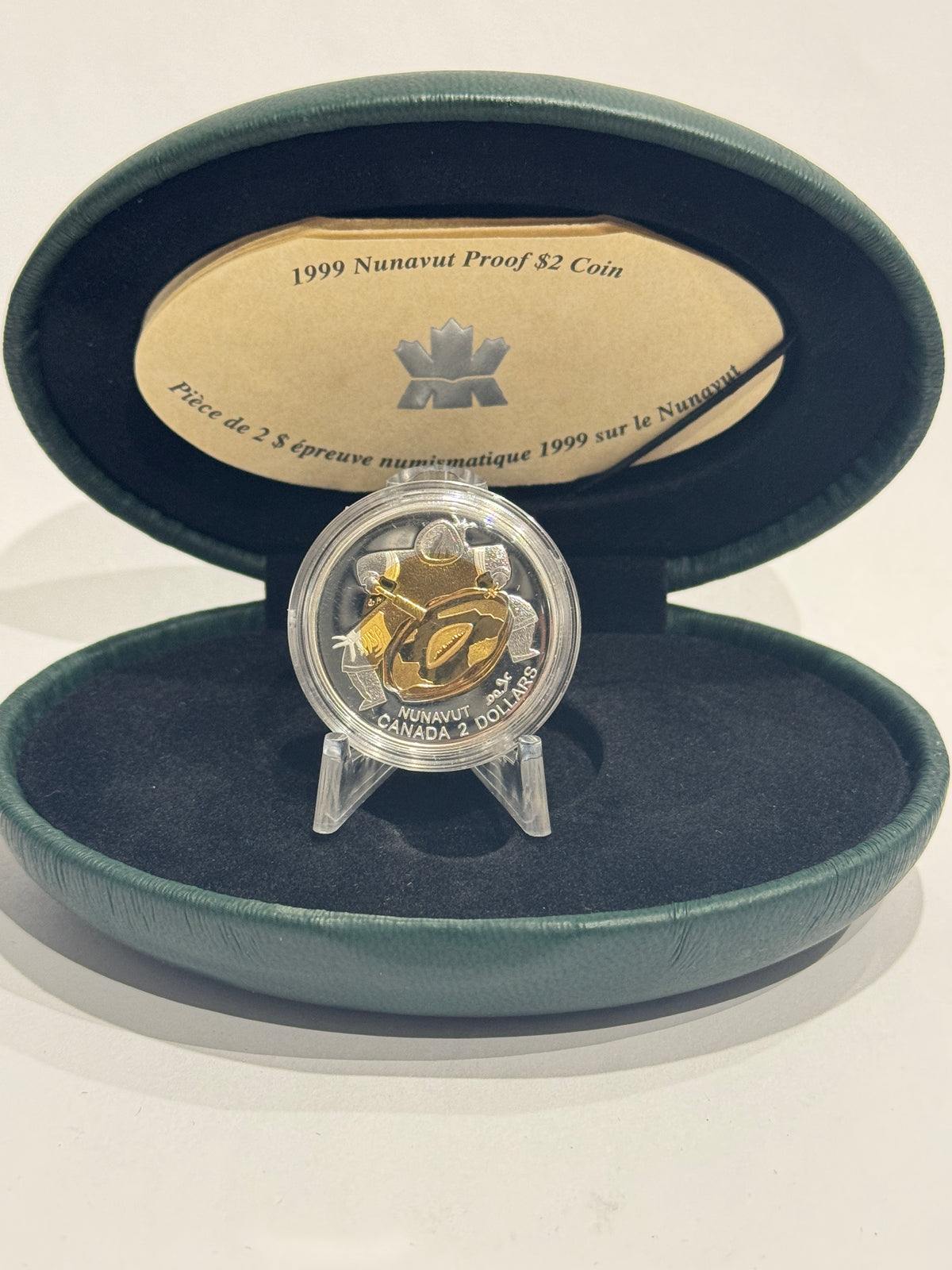 [AUCTION ONLY] 1999 PROOF STERLING SILVER TOONIE – NUNAVUT
