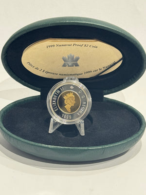 [AUCTION ONLY] 1999 PROOF STERLING SILVER TOONIE – NUNAVUT