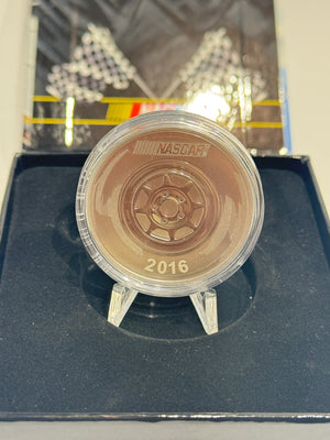 [AUCTION ONLY] 2016 NASCAR 1 OZ FINE SILVER MEDALLION