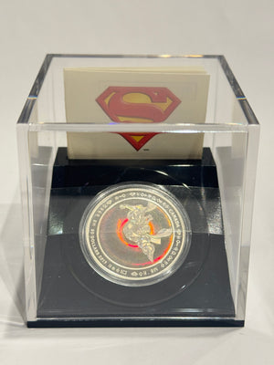 [AUCTION ONLY] 2013 $20 FINE SILVER HOLOGRAM COIN – SUPERMAN & METROPOLIS