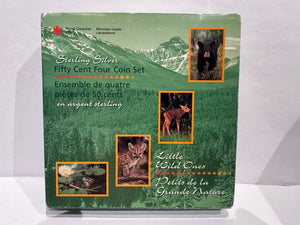 [AUCTION ONLY] 1996 50-CENT PROOF 4-COIN SET – LITTLE WILD ONES