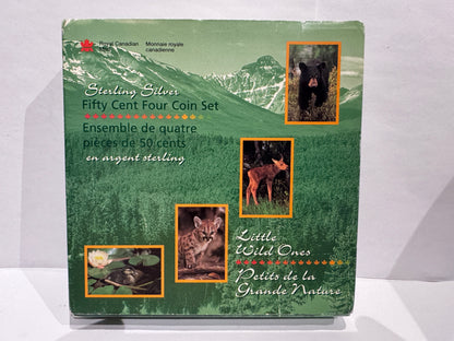 [AUCTION ONLY] 1996 50-CENT PROOF 4-COIN SET – LITTLE WILD ONES