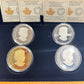 [AUCTION ONLY] 2015 $20 FINE SILVER 4-COIN SET – FORESTS OF CANADA