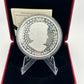 [AUCTION ONLY] 2018 2oz $30 THE QUEEN'S GATE: FORMAL ENTRANCE TO PARLIAMENT HILL FINE SILVER COIN