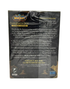 WORLD OF WARCRAFT TRADING CARD GAME: CLASS STARTER DECK: HORDE DRUID
