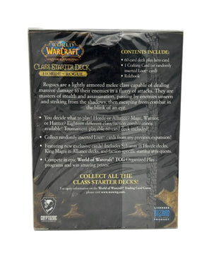 WORLD OF WARCRAFT TRADING CARD GAME: CLASS STARTER DECK: HORDE ROGUE