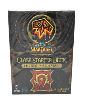 WORLD OF WARCRAFT TRADING CARD GAME: CLASS STARTER DECK: HORDE WARRIOR SHAMAN