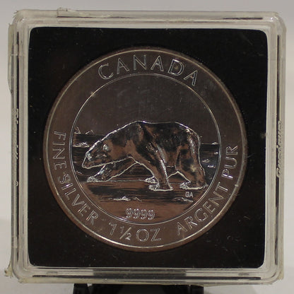 E-TRANSFER ONLY - 2013 POLAR BEAR 1.5oz. SILVER COIN