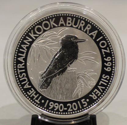 E-TRANSFER ONLY - 2015 AUSTRALIA KOOKABURRA 1oz. SILVER COIN