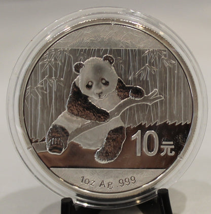 E-TRANSFER ONLY - 2014 CHINESE PANDA 1oz. SILVER COIN