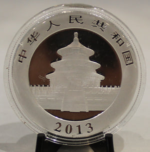 E-TRANSFER ONLY - 2013 CHINESE PANDA 1oz. SILVER COIN