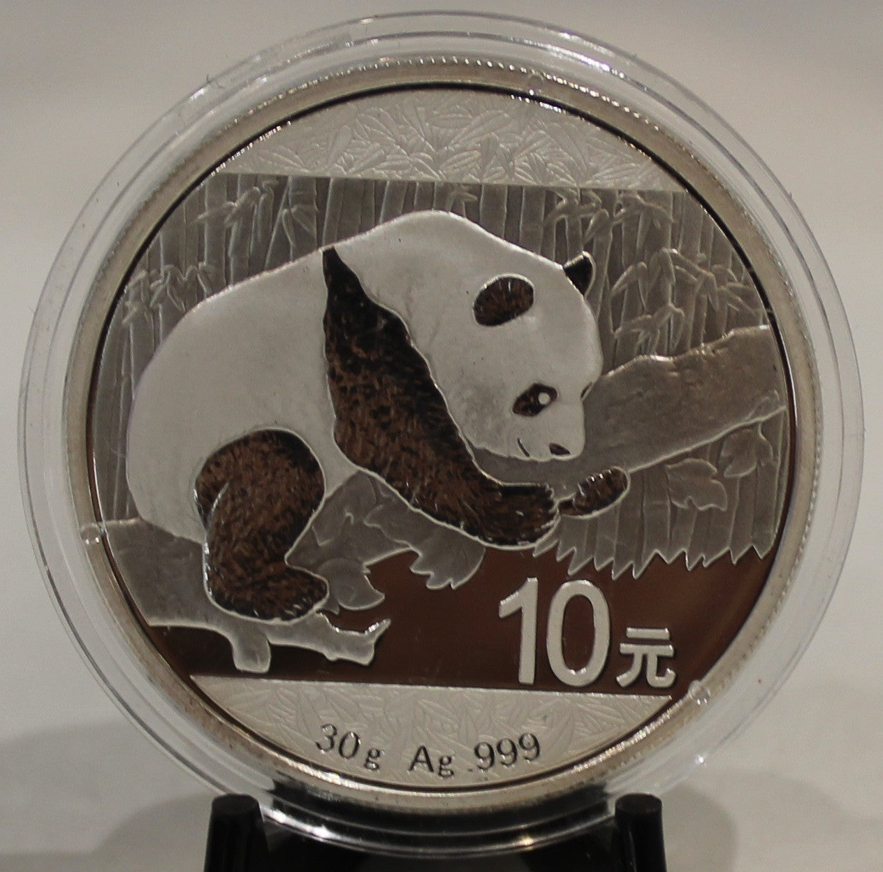 E-TRANSFER ONLY - 2016 CHINESE PANDA 30 GRAM SILVER COIN