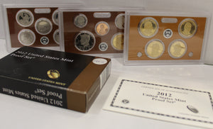 2012 UNITED STATES MINT PROOF SET
