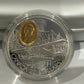 [AUCTION ONLY]  1991 $20 1oz AVIATION SERIES ONE (4) DE HAVILLAND BEAVER - STERLING SILVER