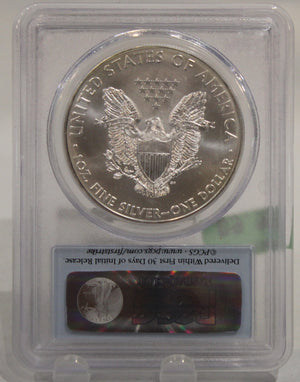 E-TRANSFER ONLY - 2011 1oz. SILVER EAGLE - MS69 - FIRST STRIKE