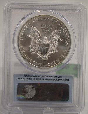 E-TRANSFER ONLY - 2011 1oz. SILVER EAGLE - MS-69 - FIRST STRIKE
