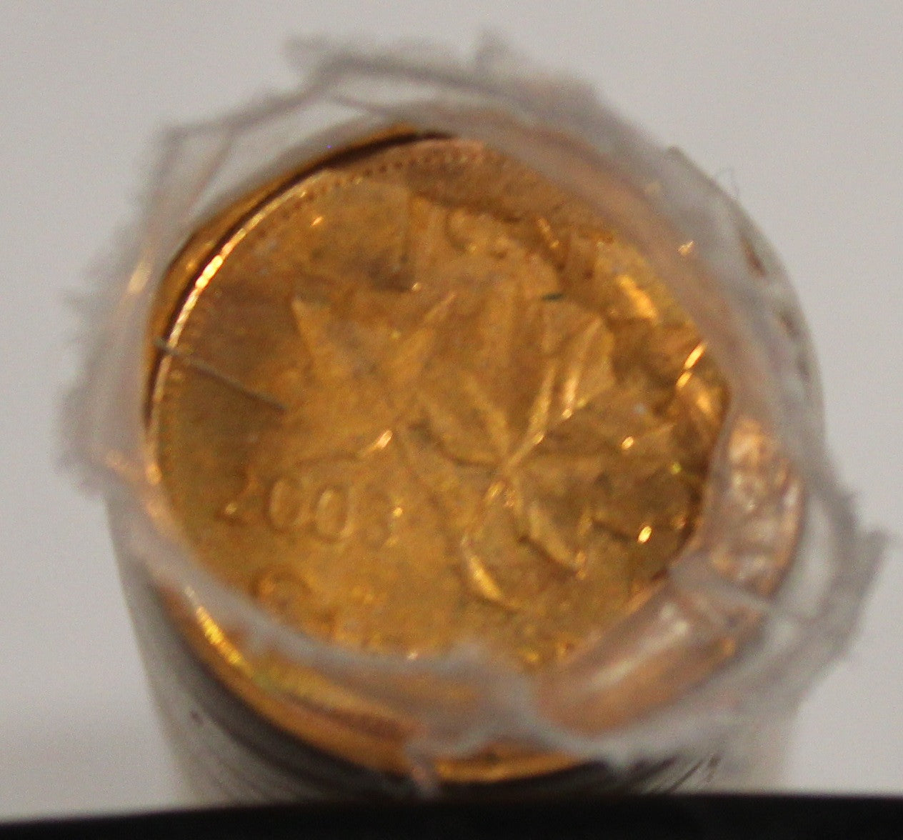 2003 NEW EFFIGY 1-CENT ROLL