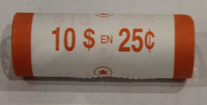 2005 25-CENT CARIBOU ROLL