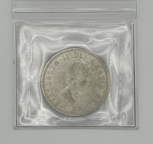 1964 CANADA CIRCULATION SILVER DOLLAR; MS-64 - AS PICTURED