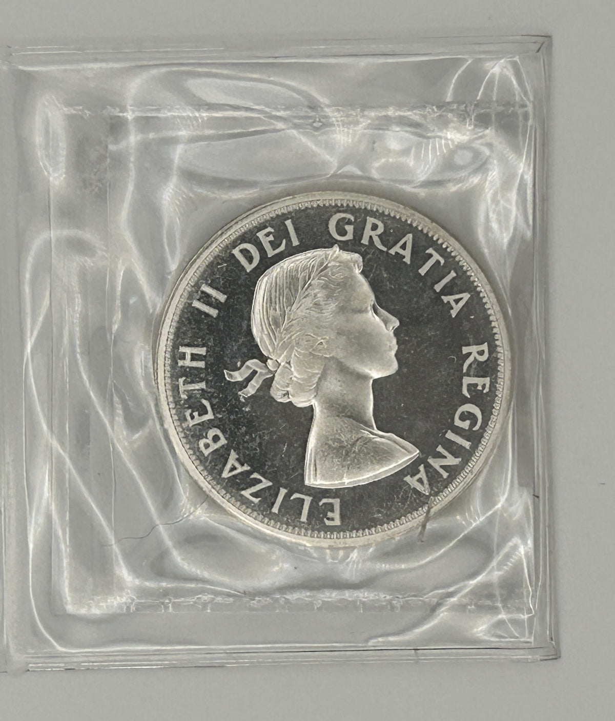 1962 CANADA CIRCULATION SILVER DOLLAR; HEAVY CAMEO - PL-66 - AS PICTURED