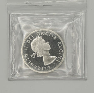 1962 CANADA CIRCULATION SILVER DOLLAR; HEAVY CAMEO - PL-65 - AS PICTURED