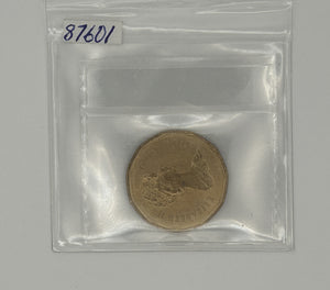 1987 CANADA CIRCULATION DOLLAR; LOON - MS-65 - AS PICTURED