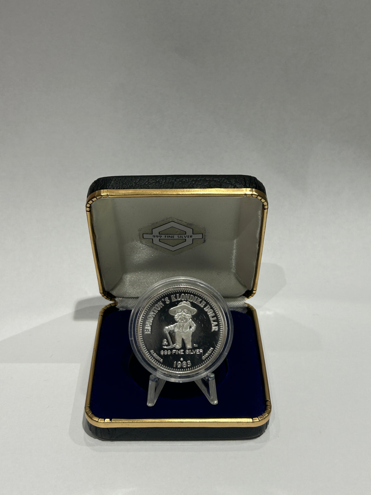 [AUCTION ONLY] 1983 EDMONTON'S KLONDIKE DOLLAR - SILVER COIN