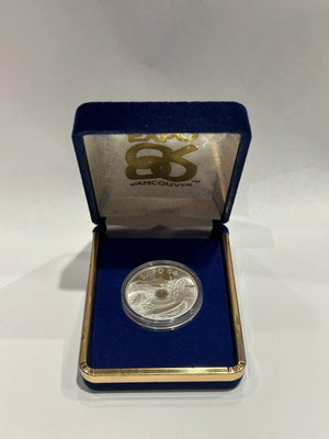 [AUCTION ONLY] 1986 WORLD EXPOSITION IN VANCOUVER CANADA MEDALLION