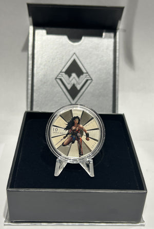 [AUCTION ONLY] 2016 $10 BATMAN V SUPERMAN: DAWN OF JUSTICE - WONDER WOMAN FINE SILVER COIN