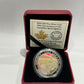 [AUCTION ONLY] 2014 $20 25TH ANNIVERSARY OF THE CANADIAN SPACE AGENCY -  FINE SILVER COIN