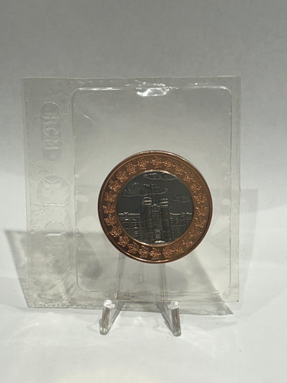 [AUCTION ONLY] 1998 90TH ANNIVERSARY OF THE ROYAL CANADIAN MINT - COMMEMORATIVE MEDAL