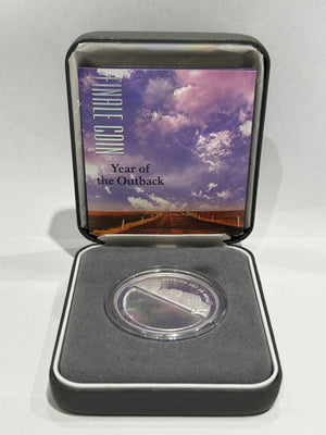 [AUCTION ONLY] 2002 $5 YEAR OF THE OUTBACK -  FINE SILVER COIN