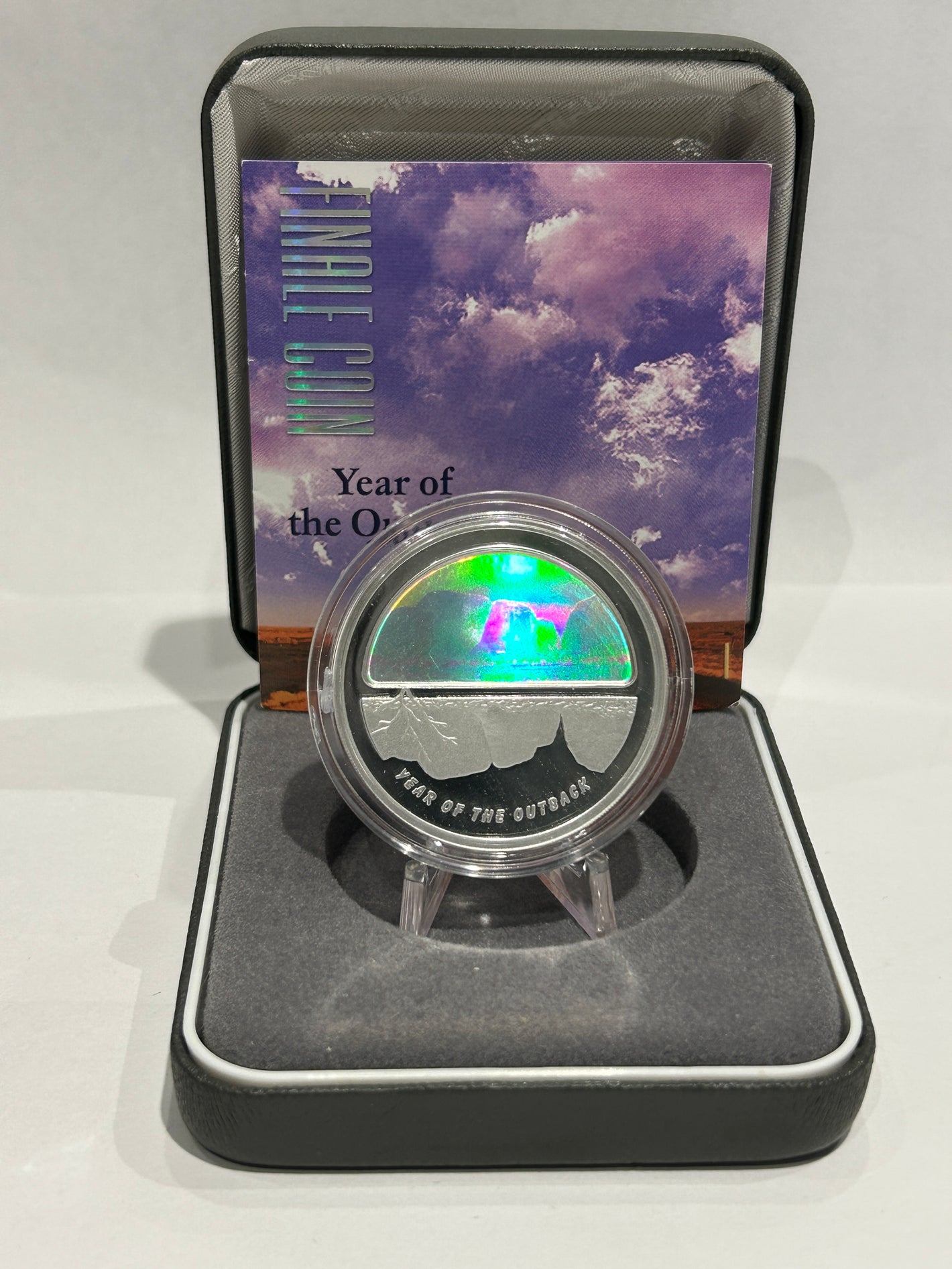 [AUCTION ONLY] 2002 $5 YEAR OF THE OUTBACK -  FINE SILVER COIN