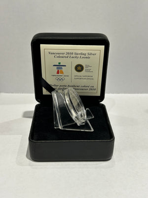 [AUCTION ONLY] 2010 VANCOUVER STERLING SILVER COLOURED LUCKY LOONIE