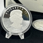 [AUCTION ONLY] 2004 ARCTIC FOX PURE SILVER FRACTIONAL 4-COIN PROOF SET